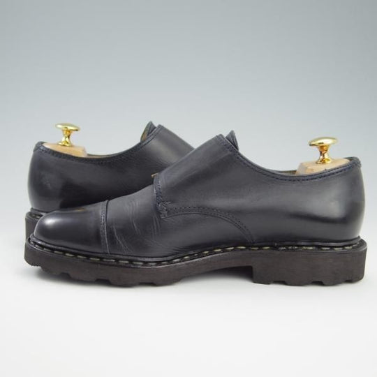 美品★パラブーツ SIZE 5【定価￥74,800-★ウィリアム/WILLIAM】ダブルモンク/リスレザー/NUIT/紺/メンズ/Paraboot★f743
