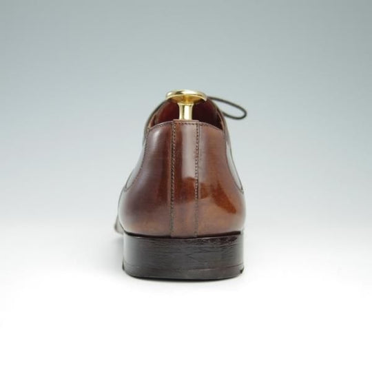 極上★(スペイン製)マグナーニ SIZE 38【現行定価7万円程度★オパンケ/ボロネーゼ製法】17127/カーフ/茶/メンズ/MAGNANNI★f746