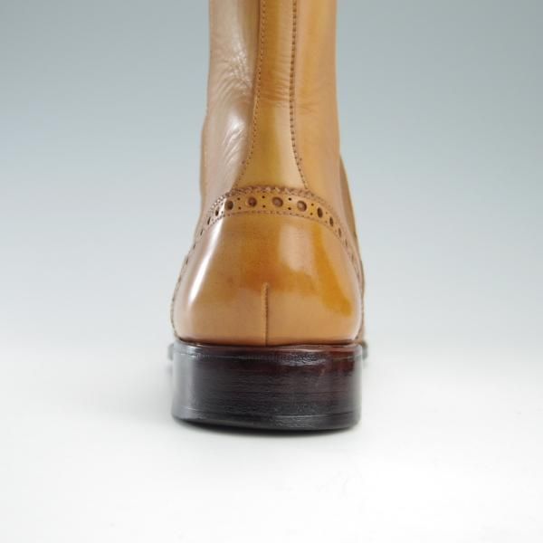 極上★(スペイン製)カルミナ/旧アルバラデホ 8E【貴重★20周年記念モデル/トレーディングポスト】サイドゴアブーツ/薄茶/CARMINA★f755