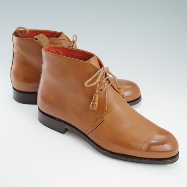 極上★(スペイン製)CARMINA/カルミナ(レディース) SIZE 4【★チャッカブーツ/1527】OSCARIAラスト/ベガノカーフ/薄茶★f758