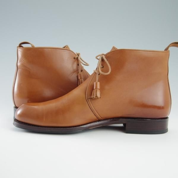 極上★(スペイン製)CARMINA/カルミナ(レディース) SIZE 4【★チャッカブーツ/1527】OSCARIAラスト/ベガノカーフ/薄茶★f758