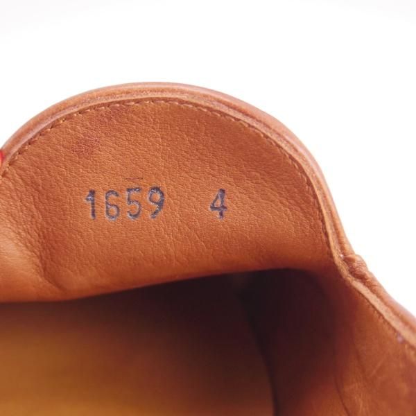 極美品★(スペイン製)CARMINA/カルミナ(レディース) SIZE 4【定価￥46,200-★リボンローファー/1659】DRACラスト/スエード/茶★f759