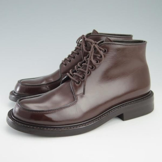 極美品★(伊)シルバノ・マッツァ(レディース) SIZE 36.5【コードバン仕様★濃茶/ブラウン/シガー色似寄り】98340/Silvano Mazza★f760