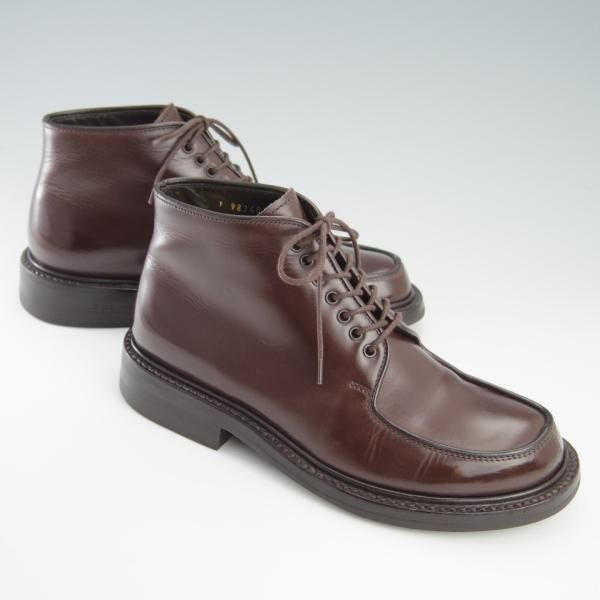 極美品★(伊)シルバノ・マッツァ(レディース) SIZE 36.5【コードバン仕様★濃茶/ブラウン/シガー色似寄り】98340/Silvano Mazza★f760