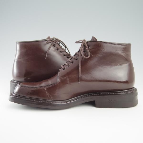 極美品★(伊)シルバノ・マッツァ(レディース) SIZE 36.5【コードバン仕様★濃茶/ブラウン/シガー色似寄り】98340/Silvano Mazza★f760