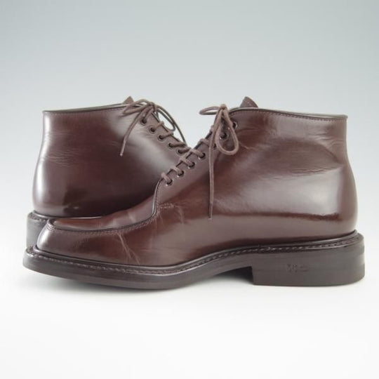 極美品★(伊)シルバノ・マッツァ(レディース) SIZE 36.5【コードバン仕様★濃茶/ブラウン/シガー色似寄り】98340/Silvano Mazza★f760