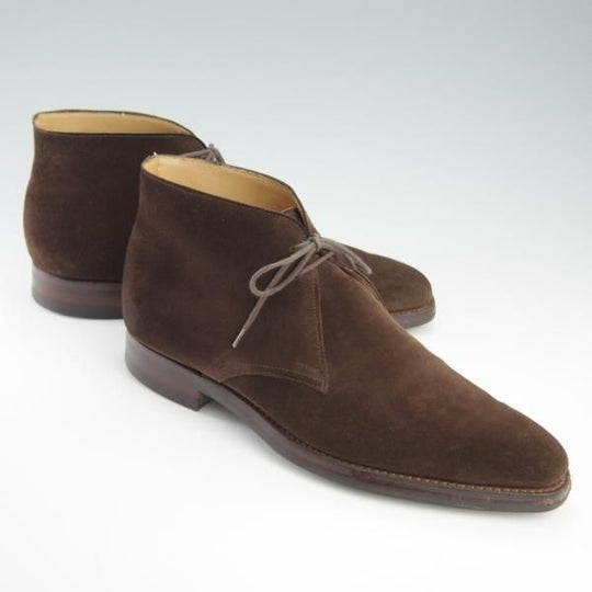 極上★クロケット&ジョーンズ 7.5E【定価￥90,200-★ダイナイトソール仕様/TETBURY】348ラスト/チャッカブーツ/Crockett&Jones★f761