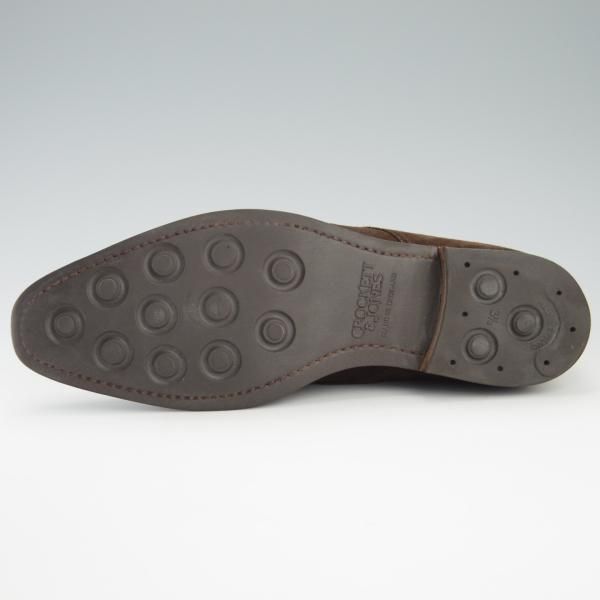 極上★クロケット&ジョーンズ 7.5E【定価￥90,200-★ダイナイトソール仕様/TETBURY】348ラスト/チャッカブーツ/Crockett&Jones★f761