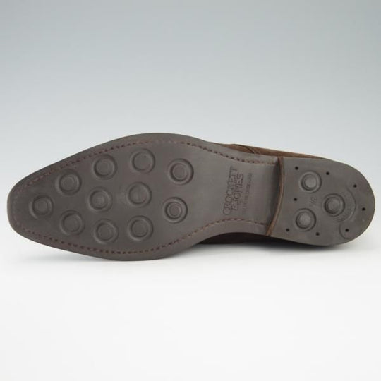 極上★クロケット&ジョーンズ 7.5E【定価￥90,200-★ダイナイトソール仕様/TETBURY】348ラスト/チャッカブーツ/Crockett&Jones★f761