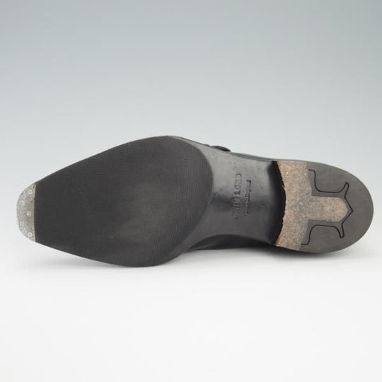 美品★ジョンロブ 5.5E【定価￥275,000-★プレステージライン/CHAPEL/8000ラスト】ミスティカーフ/ダブルモンク/黒/JOHN LOBB★f762