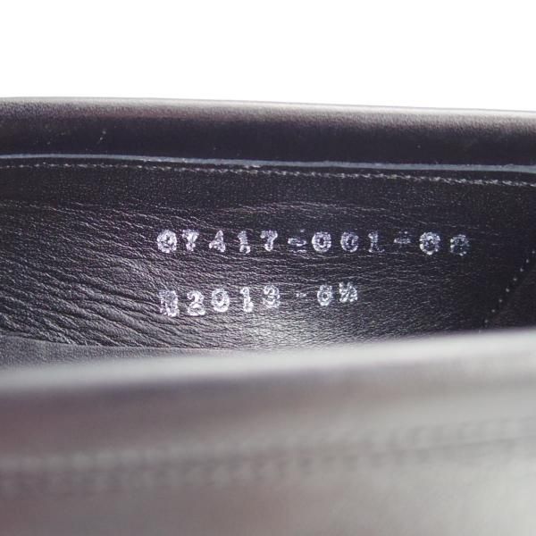 美品★三陽山長 SIZE 6.5【定価￥74,800-★弥三郎/R2013ラスト】コインローファー/カーフ/黒/メンズ/SanyoYamacho★f764