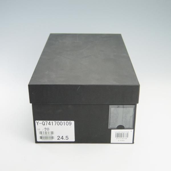 美品★三陽山長 SIZE 6.5【定価￥74,800-★弥三郎/R2013ラスト】コインローファー/カーフ/黒/メンズ/SanyoYamacho★f764