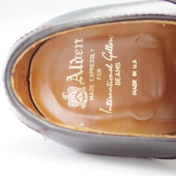 美品☆オールデン 6D【貴重☆コードバン×アルパインカーフ/BEAMS別注