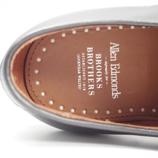 未使用★(米)アレンエドモンズ 9D【貴重★ブルックスブラザーズ別注/BROOKS BROTHERS】ストレートチップ/カーフ/ALLEN EDMONDS★f770