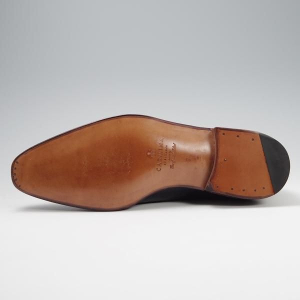 新品★(スペイン製)CARMINA/カルミナ SIZE 7【高額★リザード革×ベガノカーフ/80373】RAINラスト/オックスフォードシューズ/紺★f772