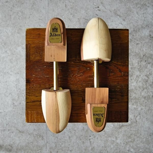 美品★オールデン Sサイズ【定価￥8,140-★純正シューツリー/(米)ロチェスター製】木製シューキーパー/ROCHESTER/メンズ/Alden★f774