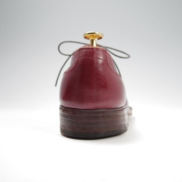 ★ジョンロブ ロンドン UK7.5程度【時価80万円程度★ビスポーク商品/ロイヤルワラント】ブラインドブローグ/赤茶/JOHN LOBB LONDON★f775