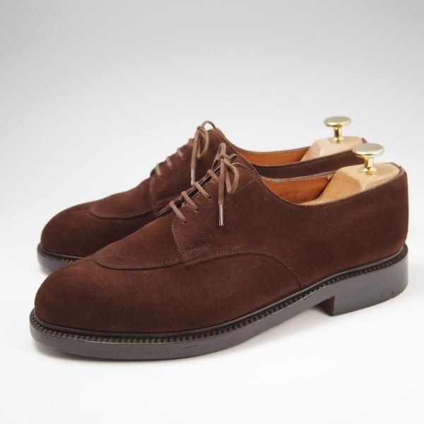 極上★J.M.ウェストン 6.5E【現行定価￥132,000-★スプリットトゥ・クラシックダービー/598/旧ロゴ】Uチップ/Weston/ウエストン★f778