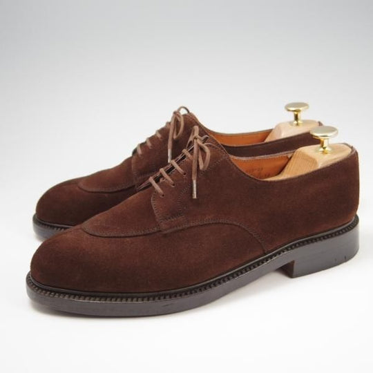 極上★J.M.ウェストン 6.5E【現行定価￥132,000-★スプリットトゥ・クラシックダービー/598/旧ロゴ】Uチップ/Weston/ウエストン★f778
