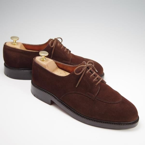 極上★J.M.ウェストン 6.5E【現行定価￥132,000-★スプリットトゥ・クラシックダービー/598/旧ロゴ】Uチップ/Weston/ウエストン★f778
