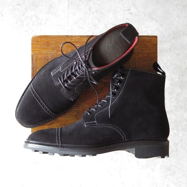 靴 Crockett & Jones / Redhill / UK6.5 未使用☆クロケット&ジョーンズ 5.5E【ハンドグレードライン☆高島屋