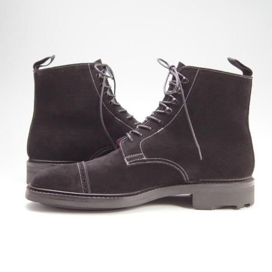 未使用★クロケット&ジョーンズ 5.5E【ハンドグレードライン★高島屋別注/レースアップブーツ】リッジウェイソール/Crockett&Jones★f779