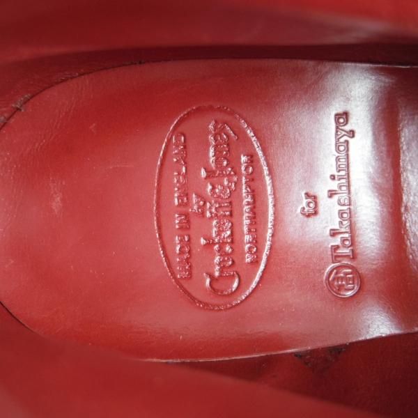 未使用★クロケット&ジョーンズ 5.5E【ハンドグレードライン★高島屋別注/レースアップブーツ】リッジウェイソール/Crockett&Jones★f779