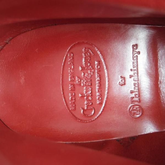 未使用★クロケット&ジョーンズ 5.5E【ハンドグレードライン★高島屋別注/レースアップブーツ】リッジウェイソール/Crockett&Jones★f779