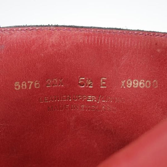 未使用★クロケット&ジョーンズ 5.5E【ハンドグレードライン★高島屋別注/レースアップブーツ】リッジウェイソール/Crockett&Jones★f779