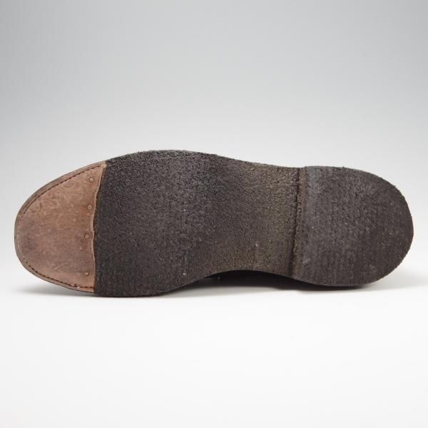 美品★オールデン 7D【貴重★BEAMS plus別注/ロングウイング】バリーラスト/97984/アルパインカーフ/黒/メンズ/ビームス/Alden★f780