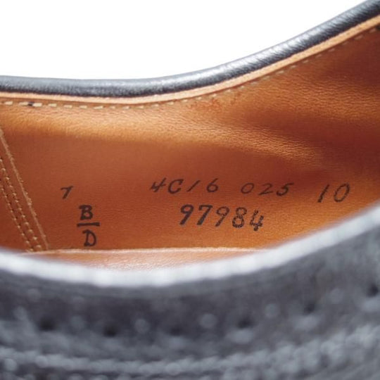 美品★オールデン 7D【貴重★BEAMS plus別注/ロングウイング】バリーラスト/97984/アルパインカーフ/黒/メンズ/ビームス/Alden★f780
