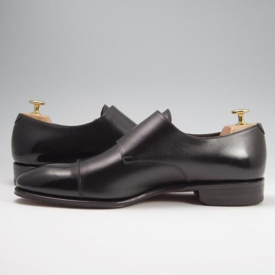 極美品★(スペイン製)CARMINA/カルミナ SIZE 8【現行定価￥75,900-★トレーディングポスト別注/Trading Post】ダブルモンク/カーフ★f784