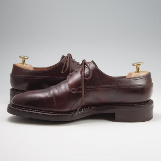 極美品★ジョンロブ 5.5E【定価￥242,000-★ミュージアムカーフ/8695ラスト】CROFT/ミディアムラグソール/プレーントゥ/JOHN LOBB★f786