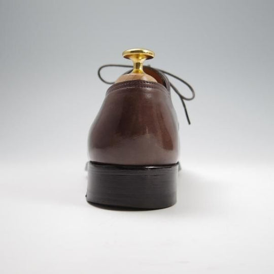 極上★ジョンロブ 5E【貴重★フィリップ2のダービー仕様/7000ラスト】Philip 2 DERBY/パンチドキャップトゥ/カーフ/濃茶/JOHN LOBB★f787