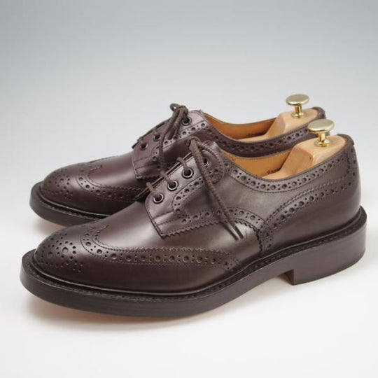 新品★トリッカーズ SIZE 7.5【定価￥84,700-★BOURTON/バートン/エスプレッソバーニッシュ】カントリーシューズ/短靴/Tricker's★f789