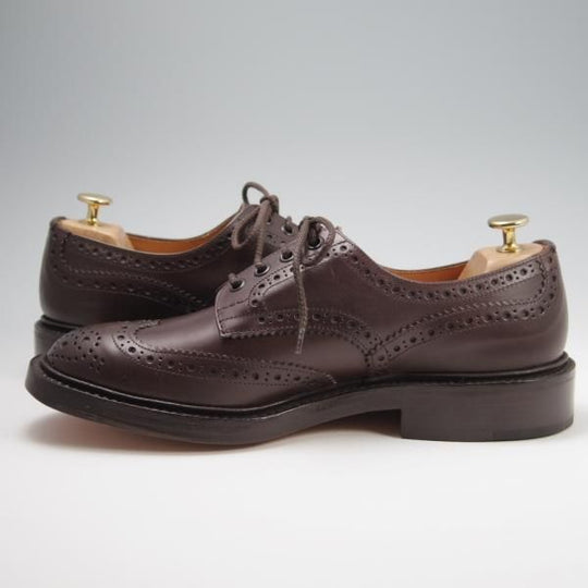 新品★トリッカーズ SIZE 7.5【定価￥84,700-★BOURTON/バートン/エスプレッソバーニッシュ】カントリーシューズ/短靴/Tricker's★f789