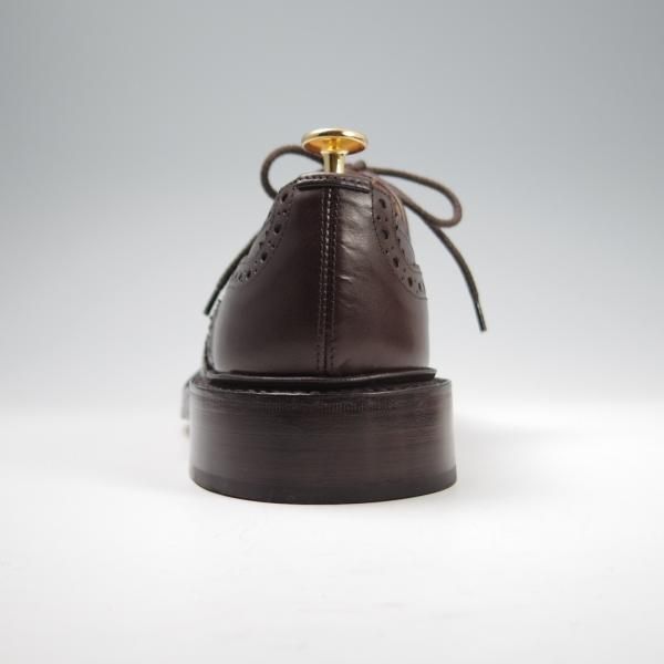 新品★トリッカーズ SIZE 7.5【定価￥84,700-★BOURTON/バートン/エスプレッソバーニッシュ】カントリーシューズ/短靴/Tricker's★f789