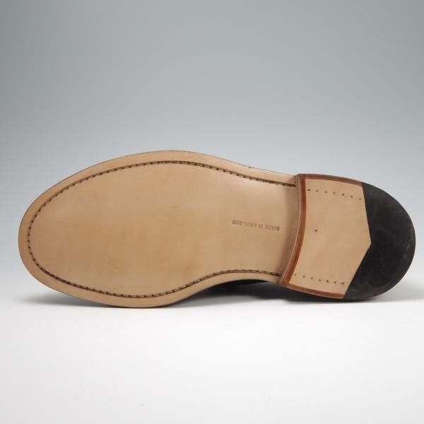 新品★トリッカーズ SIZE 7.5【定価￥84,700-★BOURTON/バートン/エスプレッソバーニッシュ】カントリーシューズ/短靴/Tricker's★f789