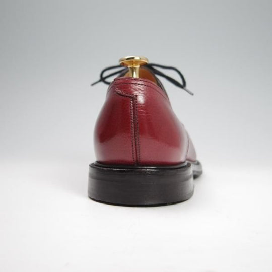 極美品★ジョンロブ 7E【貴重★8695ラスト/(水牛)バッファローレザー】BEESTON/クォーターブローグ/赤茶/メンズ/JOHN LOBB★f796