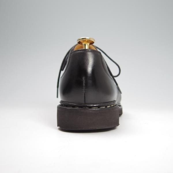 美品★パラブーツ SIZE 5【定価￥71,500-★アヴィニョン/AVIGNON】グリフソール/Uチップ/リスレザー/NOIR/黒/メンズ/Paraboot★f800