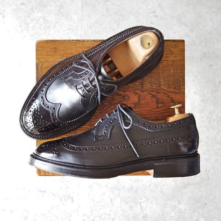 美品★トリッカーズ SIZE 7【定価￥89,640-★マーガレットハウエル別注/M7306】カントリーシューズ/黒/MARGARET HOWELL/Tricker's★f801