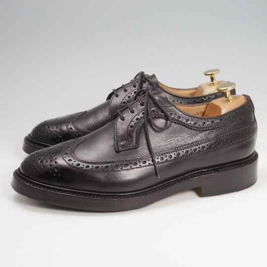 美品★トリッカーズ SIZE 7【定価￥89,640-★マーガレットハウエル別注/M7306】カントリーシューズ/黒/MARGARET HOWELL/Tricker's★f801
