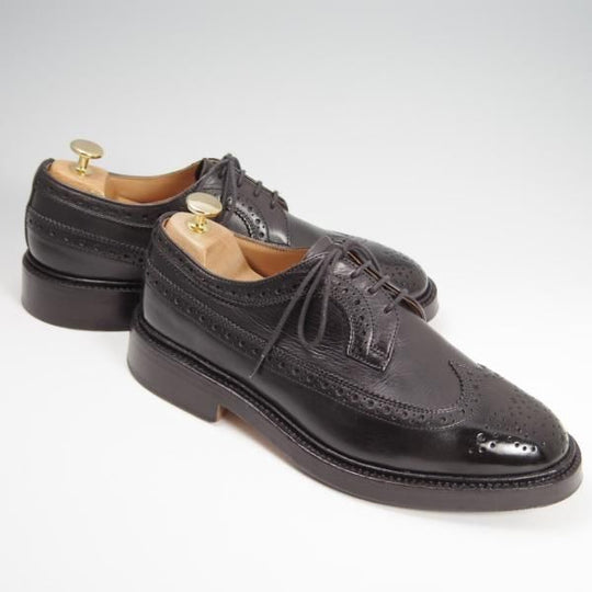 美品★トリッカーズ SIZE 7【定価￥89,640-★マーガレットハウエル別注/M7306】カントリーシューズ/黒/MARGARET HOWELL/Tricker's★f801