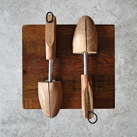 極上★(米)COLE HAAN/コールハーン Sサイズ【アメリカ製★純正シューツリー】木製シューキーパー/メンズ★f803