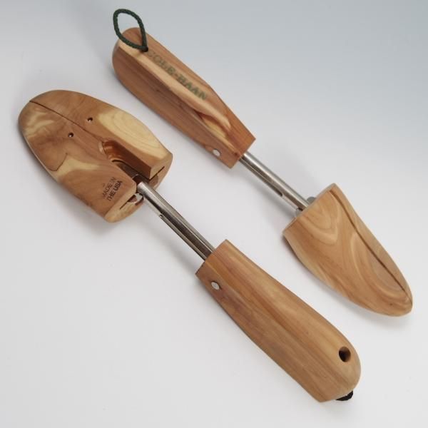 極上★(米)COLE HAAN/コールハーン Sサイズ【アメリカ製★純正シューツリー】木製シューキーパー/メンズ★f803