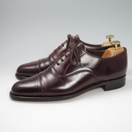 美品★OTSUKA/オーツカ SIZE 25【貴重★コードバン仕様/伊勢丹メンズ別注】IS-4045/ストレートチップ/赤茶/ISETAN MEN'S/メンズ★f806