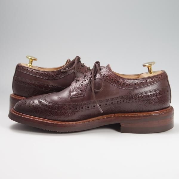 極上★トリッカーズ SIZE 6.5【ダイナイトソール仕様★ロングウイング/M5164】濃茶/カントリーシューズ/短靴/メンズ/Tricker's★f807