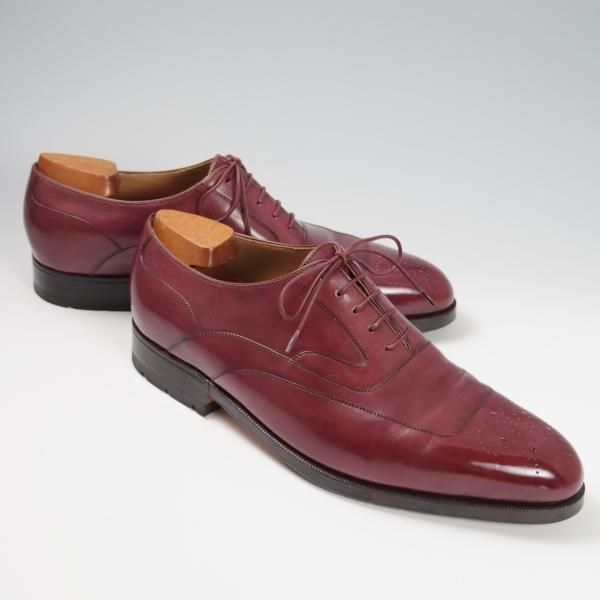 極美品★(仏)ベルルッティ UK7程度【現行オーダー価格85万円〜★ビスポーク品/シュール・ムジュール】ヴェネチアレザー/Berluti★f809