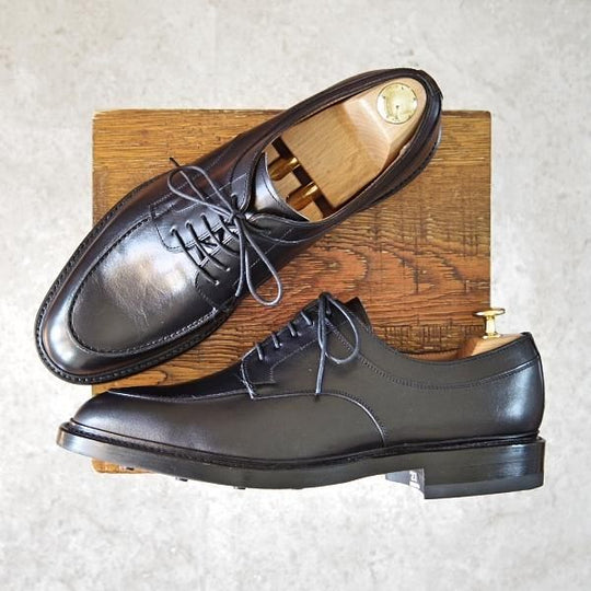 新品★ラルフローレン SIZE 27【定価￥50,600-★ダイナイトソール仕様/Uチップ】RL06/カーフ/黒/Ralph Lauren/リーガル/REGAL★f812