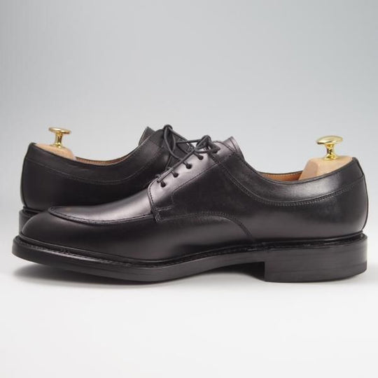 新品★ラルフローレン SIZE 27【定価￥50,600-★ダイナイトソール仕様/Uチップ】RL06/カーフ/黒/Ralph Lauren/リーガル/REGAL★f812